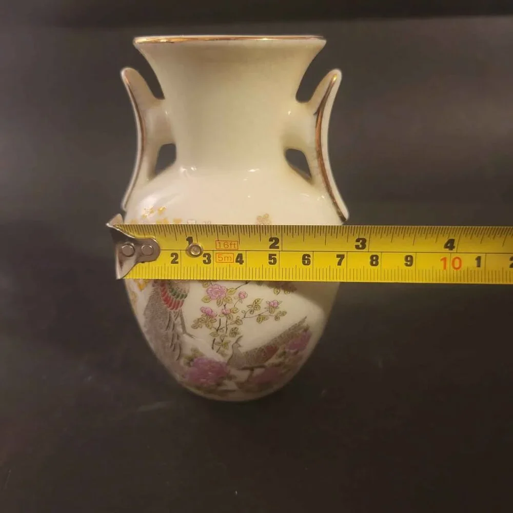 Vintage, Mid-Century Porcelain Vase Made In Japan
